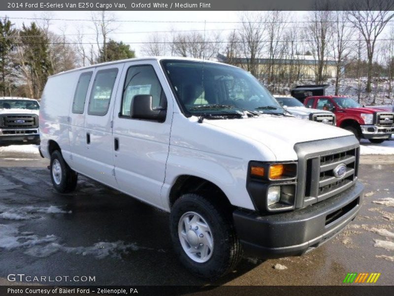 Oxford White / Medium Flint 2014 Ford E-Series Van E250 Cargo Van