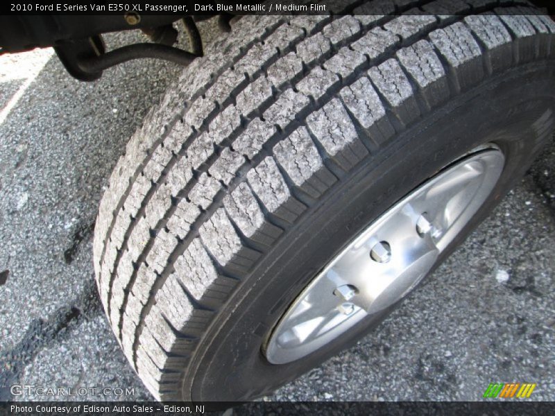 Dark Blue Metallic / Medium Flint 2010 Ford E Series Van E350 XL Passenger