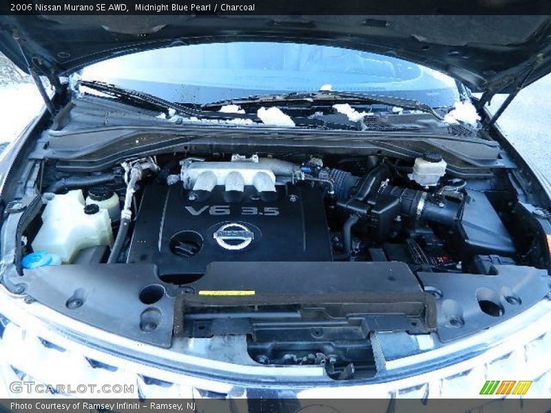Midnight Blue Pearl / Charcoal 2006 Nissan Murano SE AWD