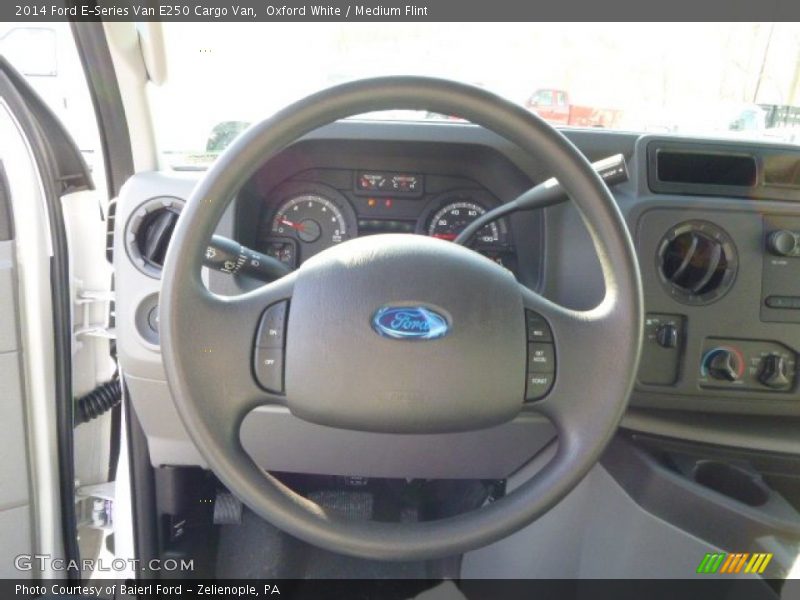 Oxford White / Medium Flint 2014 Ford E-Series Van E250 Cargo Van