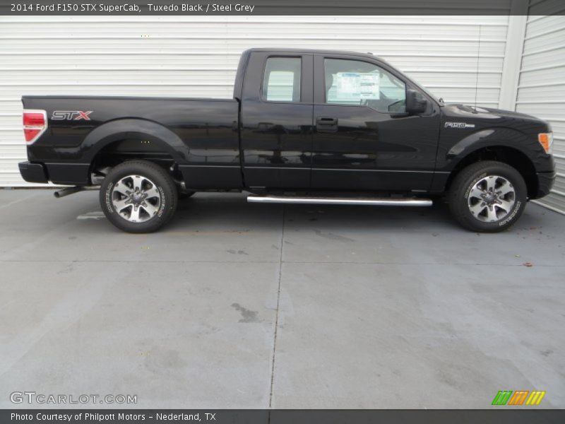 Tuxedo Black / Steel Grey 2014 Ford F150 STX SuperCab