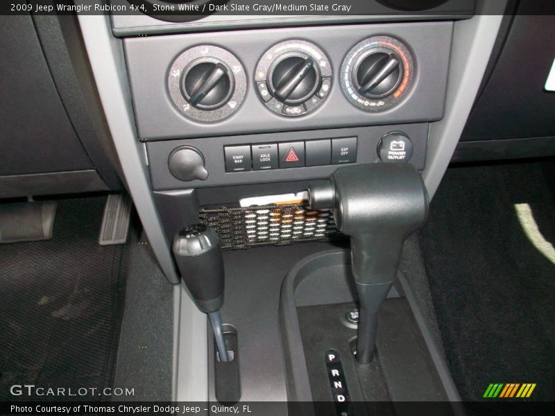 Stone White / Dark Slate Gray/Medium Slate Gray 2009 Jeep Wrangler Rubicon 4x4