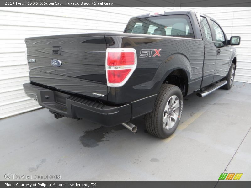 Tuxedo Black / Steel Grey 2014 Ford F150 STX SuperCab