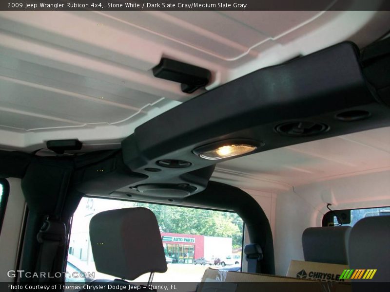 Stone White / Dark Slate Gray/Medium Slate Gray 2009 Jeep Wrangler Rubicon 4x4
