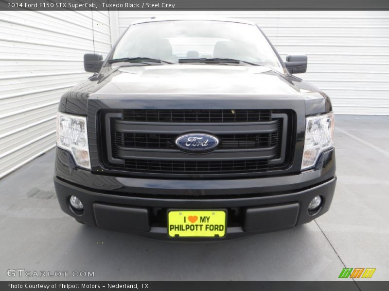 Tuxedo Black / Steel Grey 2014 Ford F150 STX SuperCab