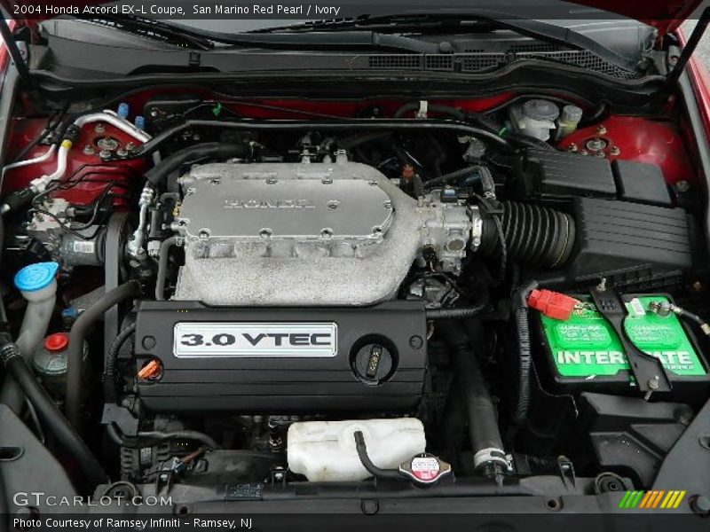  2004 Accord EX-L Coupe Engine - 3.0 Liter SOHC 24-Valve V6