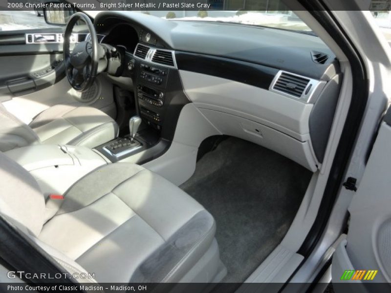 Bright Silver Metallic / Pastel Slate Gray 2008 Chrysler Pacifica Touring