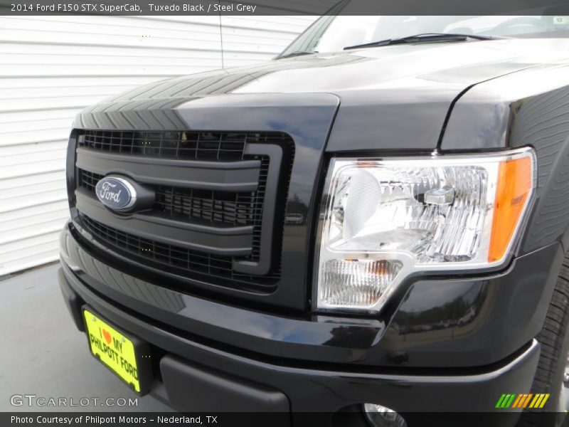 Tuxedo Black / Steel Grey 2014 Ford F150 STX SuperCab