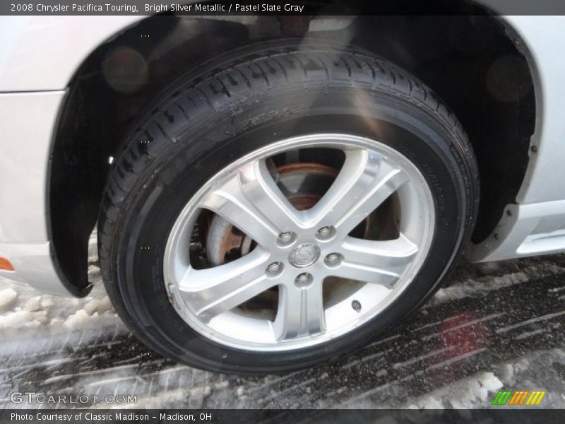 Bright Silver Metallic / Pastel Slate Gray 2008 Chrysler Pacifica Touring