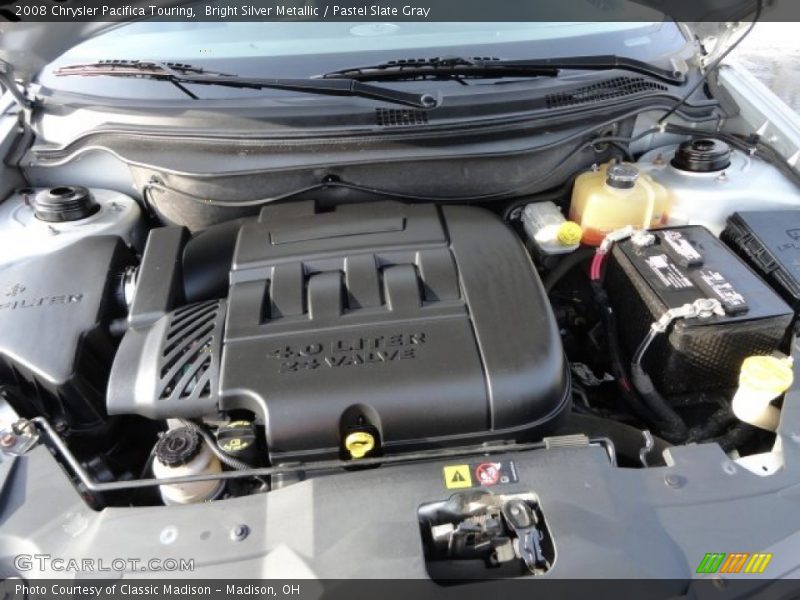 Bright Silver Metallic / Pastel Slate Gray 2008 Chrysler Pacifica Touring