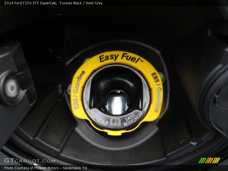 Tuxedo Black / Steel Grey 2014 Ford F150 STX SuperCab