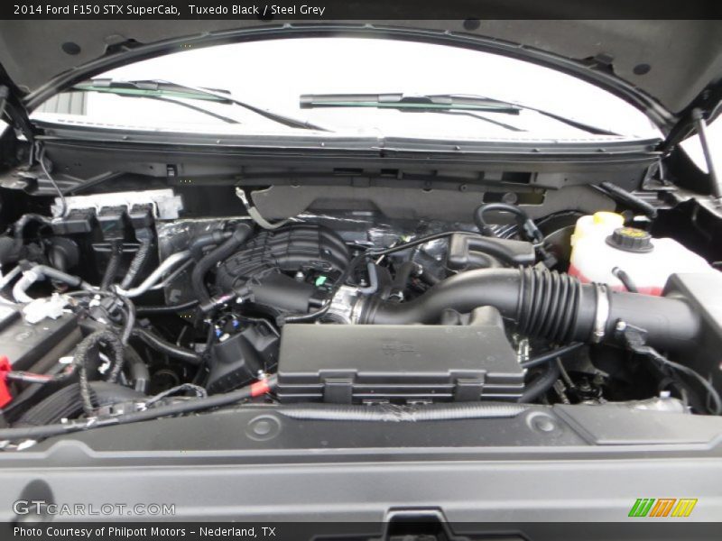Tuxedo Black / Steel Grey 2014 Ford F150 STX SuperCab