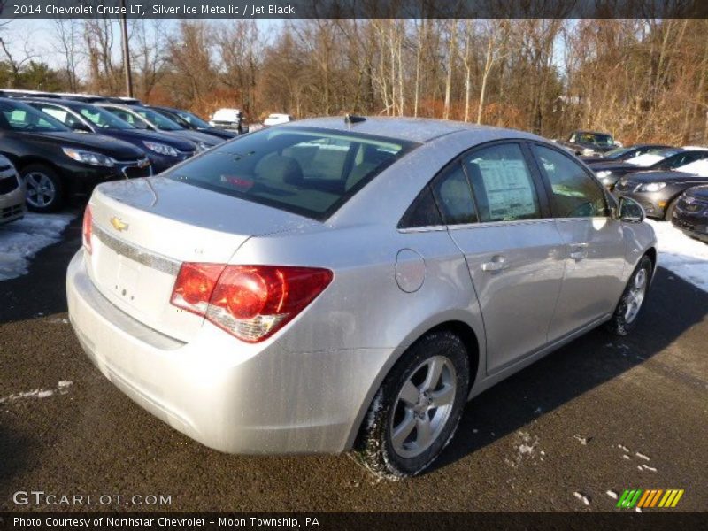 Silver Ice Metallic / Jet Black 2014 Chevrolet Cruze LT