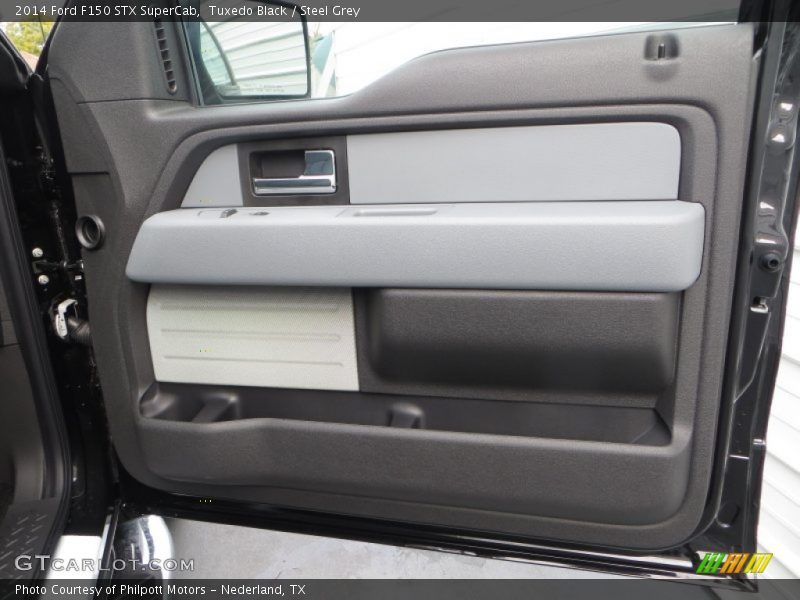 Tuxedo Black / Steel Grey 2014 Ford F150 STX SuperCab