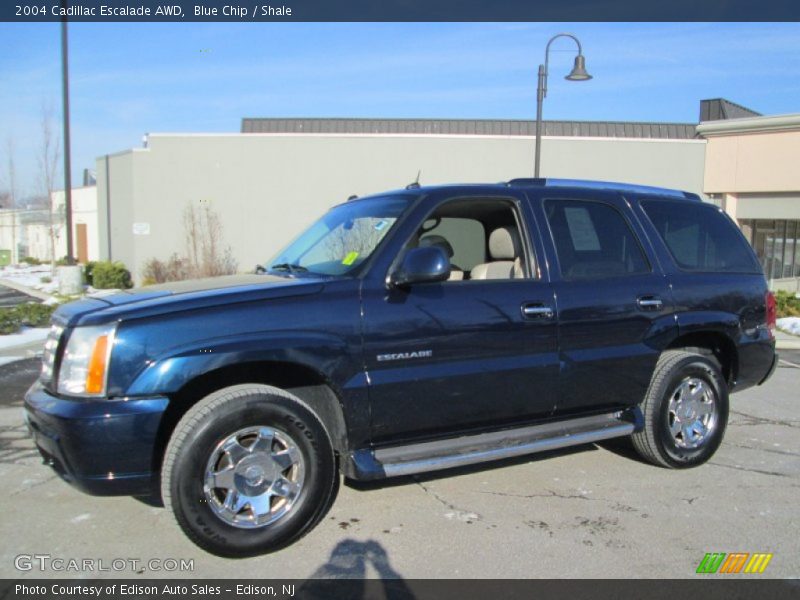 Blue Chip / Shale 2004 Cadillac Escalade AWD