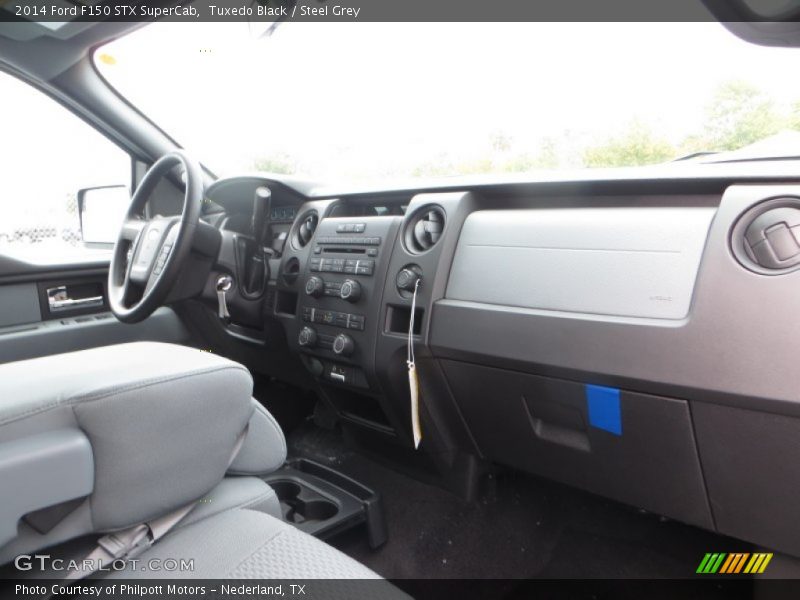 Tuxedo Black / Steel Grey 2014 Ford F150 STX SuperCab