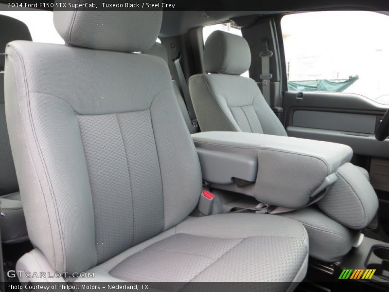 Tuxedo Black / Steel Grey 2014 Ford F150 STX SuperCab