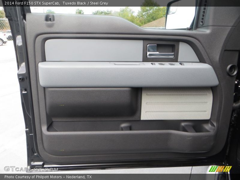 Tuxedo Black / Steel Grey 2014 Ford F150 STX SuperCab