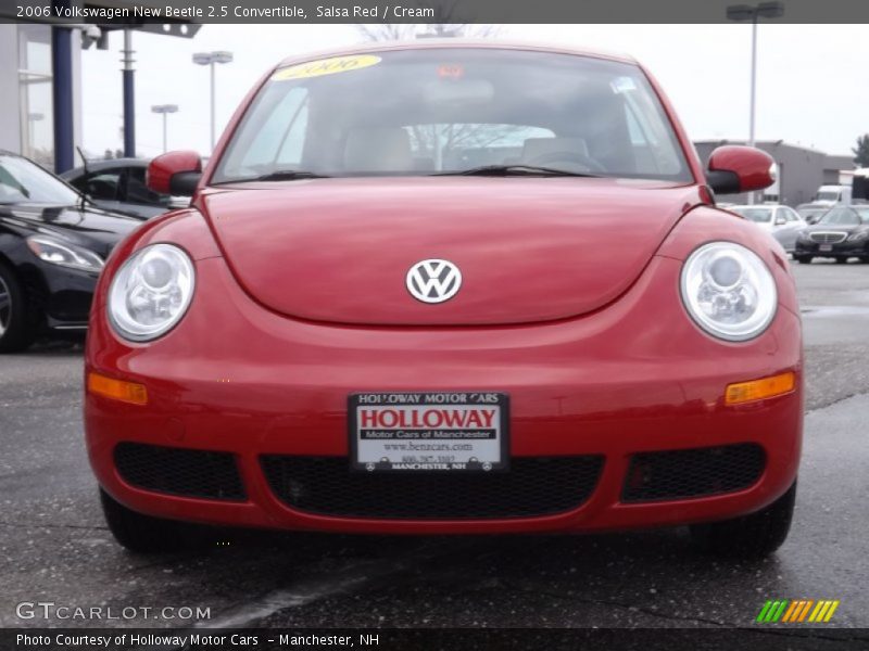 Salsa Red / Cream 2006 Volkswagen New Beetle 2.5 Convertible