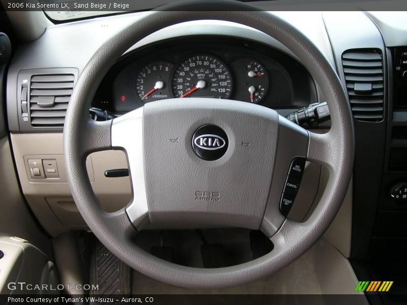 Sand Beige / Beige 2006 Kia Sorento LX