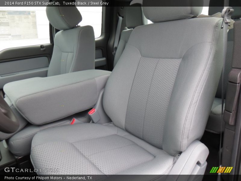Tuxedo Black / Steel Grey 2014 Ford F150 STX SuperCab