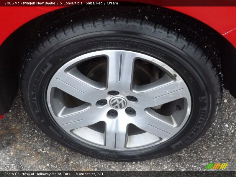 Salsa Red / Cream 2006 Volkswagen New Beetle 2.5 Convertible
