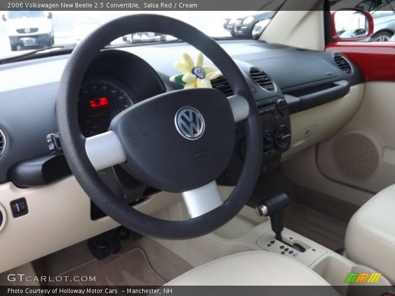 Salsa Red / Cream 2006 Volkswagen New Beetle 2.5 Convertible