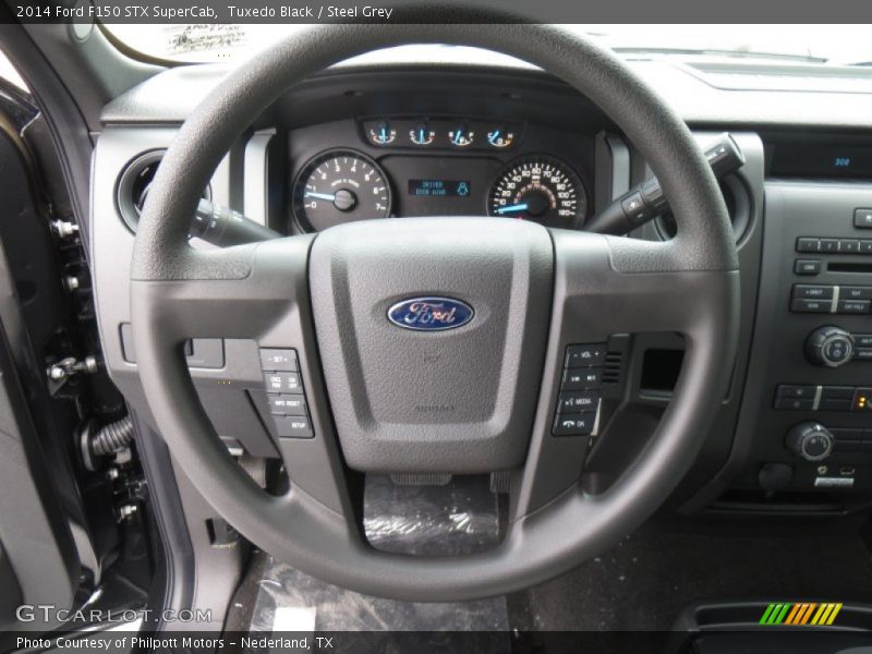 Tuxedo Black / Steel Grey 2014 Ford F150 STX SuperCab