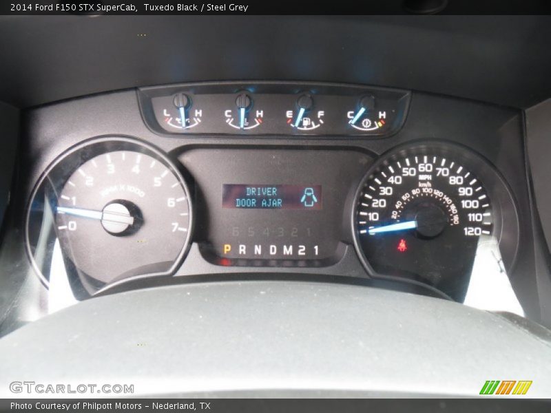 Tuxedo Black / Steel Grey 2014 Ford F150 STX SuperCab
