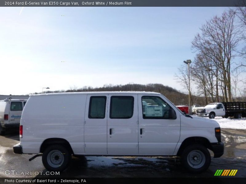 Oxford White / Medium Flint 2014 Ford E-Series Van E350 Cargo Van