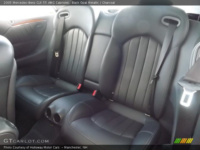 Rear Seat of 2005 CLK 55 AMG Cabriolet