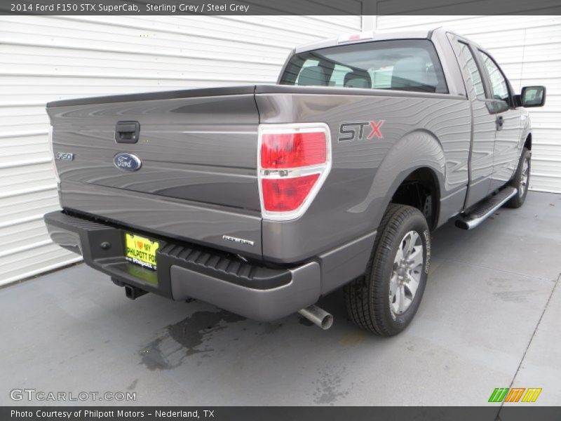 Sterling Grey / Steel Grey 2014 Ford F150 STX SuperCab
