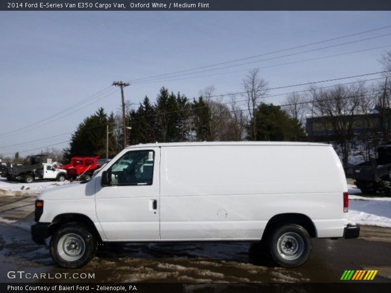 Oxford White / Medium Flint 2014 Ford E-Series Van E350 Cargo Van