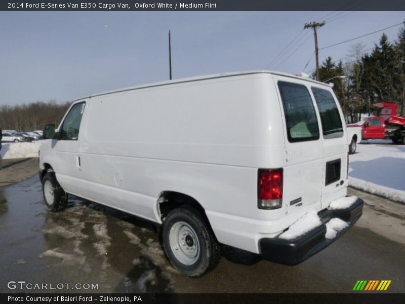 Oxford White / Medium Flint 2014 Ford E-Series Van E350 Cargo Van