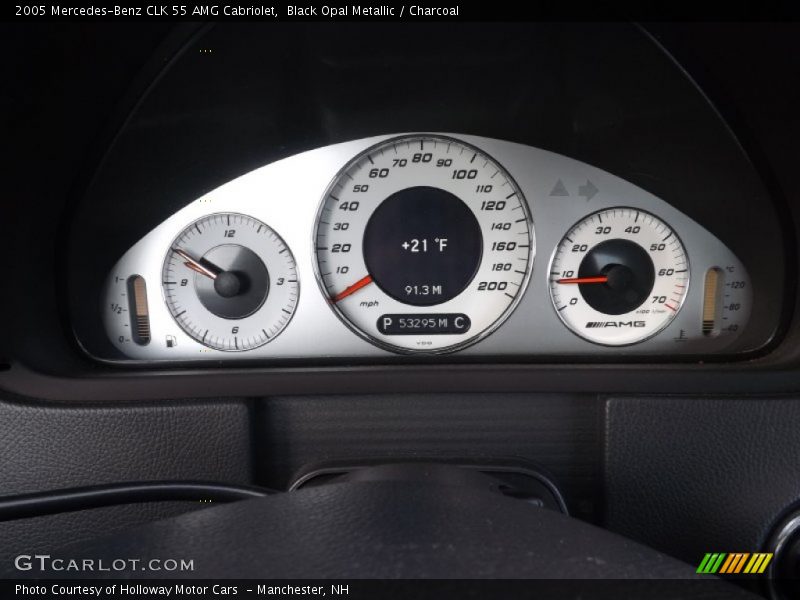  2005 CLK 55 AMG Cabriolet 55 AMG Cabriolet Gauges