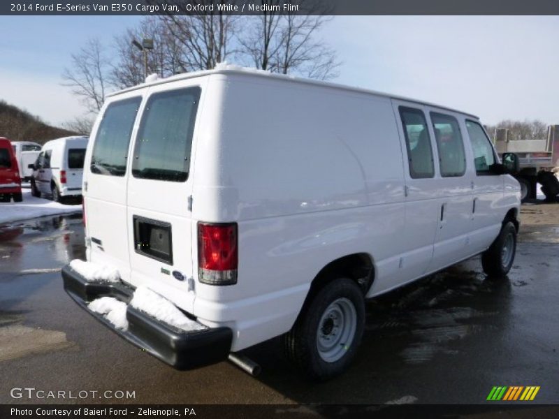 Oxford White / Medium Flint 2014 Ford E-Series Van E350 Cargo Van