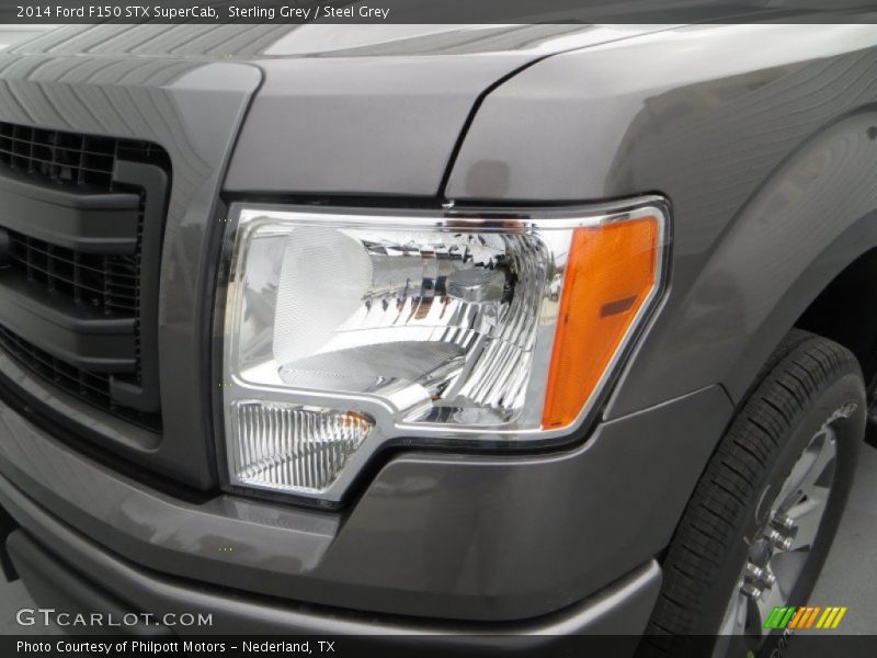 Sterling Grey / Steel Grey 2014 Ford F150 STX SuperCab