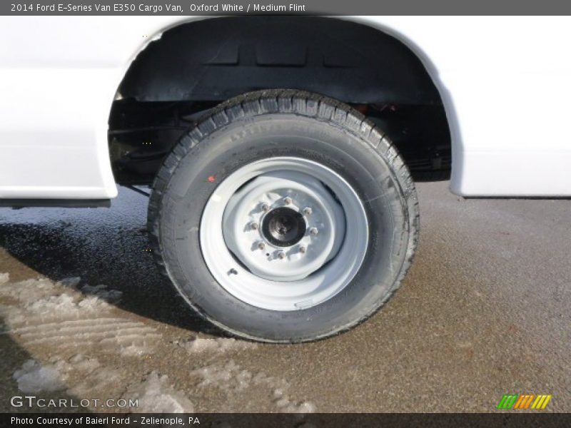 Oxford White / Medium Flint 2014 Ford E-Series Van E350 Cargo Van