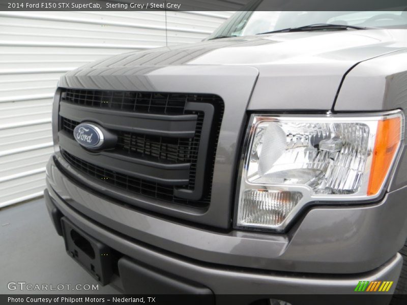 Sterling Grey / Steel Grey 2014 Ford F150 STX SuperCab
