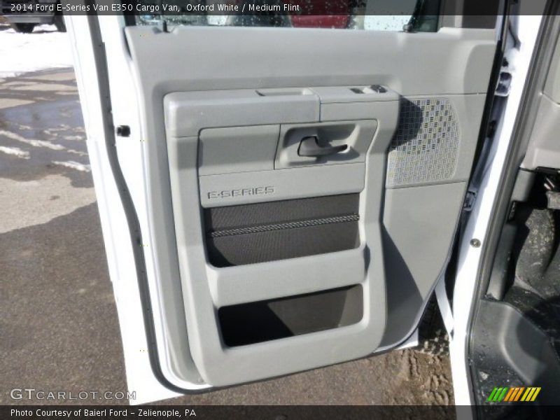 Oxford White / Medium Flint 2014 Ford E-Series Van E350 Cargo Van