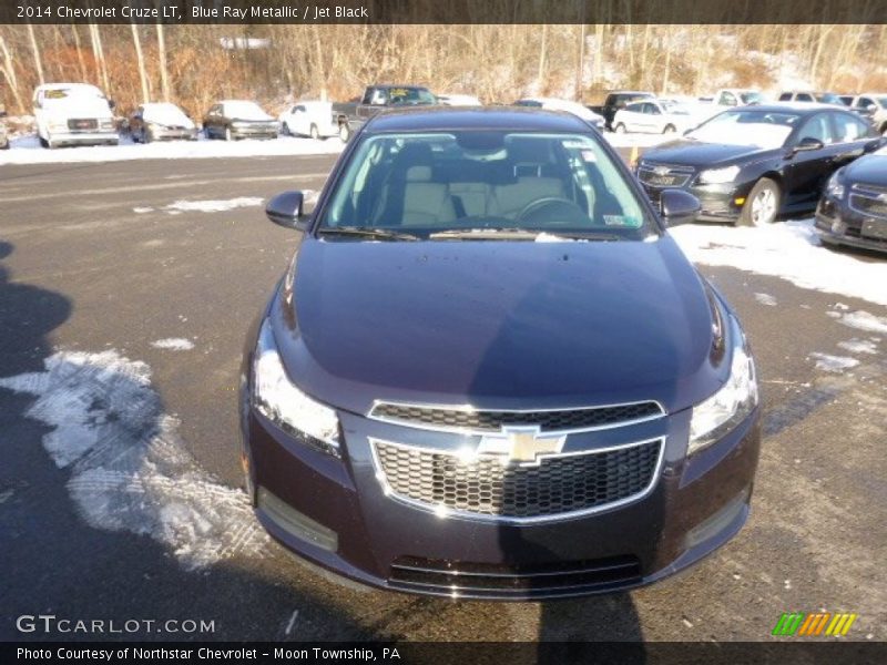 Blue Ray Metallic / Jet Black 2014 Chevrolet Cruze LT