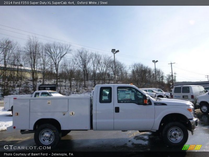 Oxford White / Steel 2014 Ford F350 Super Duty XL SuperCab 4x4