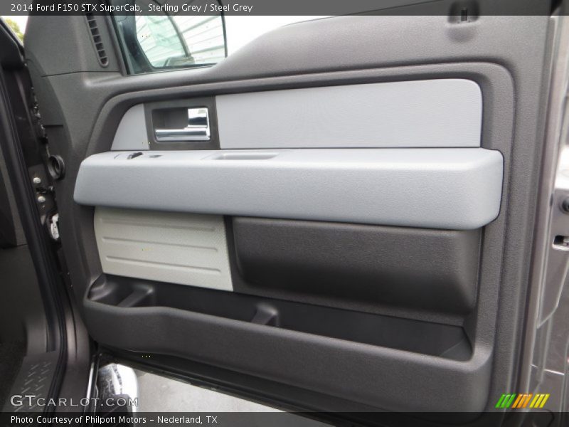 Sterling Grey / Steel Grey 2014 Ford F150 STX SuperCab