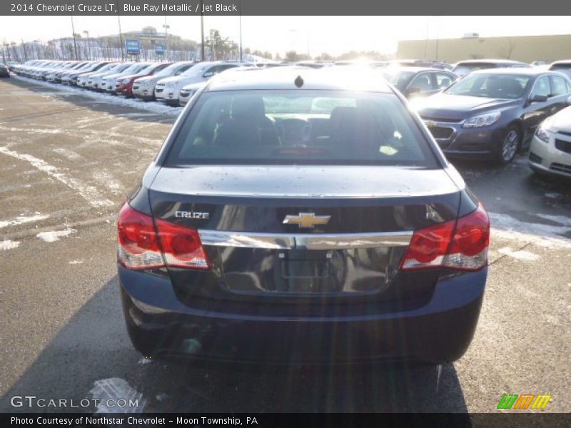 Blue Ray Metallic / Jet Black 2014 Chevrolet Cruze LT