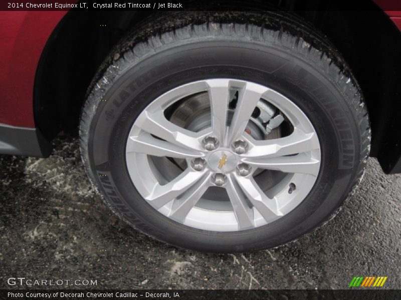 Crystal Red Tintcoat / Jet Black 2014 Chevrolet Equinox LT