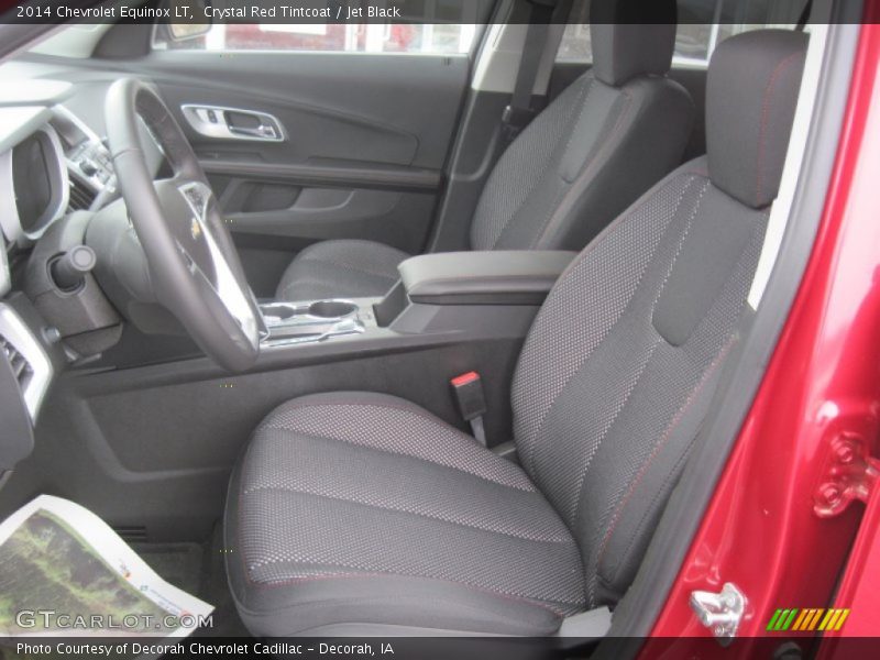 Crystal Red Tintcoat / Jet Black 2014 Chevrolet Equinox LT