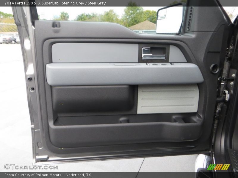 Sterling Grey / Steel Grey 2014 Ford F150 STX SuperCab