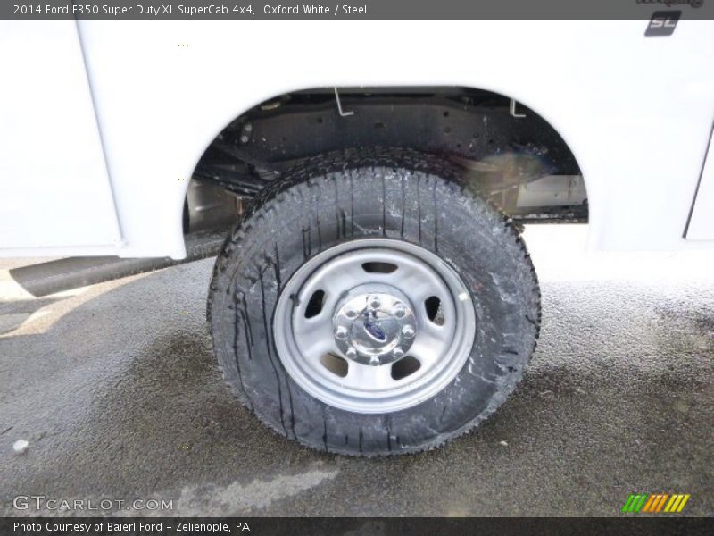 Oxford White / Steel 2014 Ford F350 Super Duty XL SuperCab 4x4