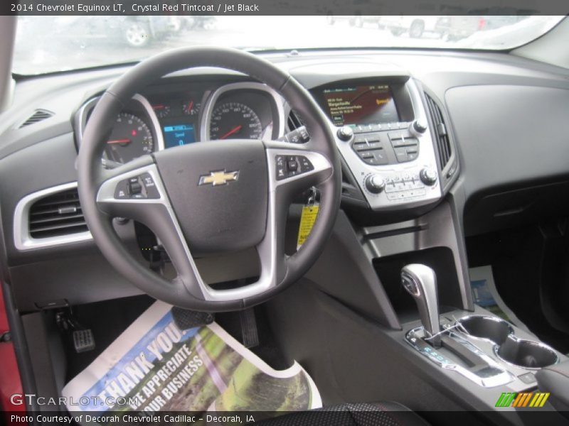 Crystal Red Tintcoat / Jet Black 2014 Chevrolet Equinox LT