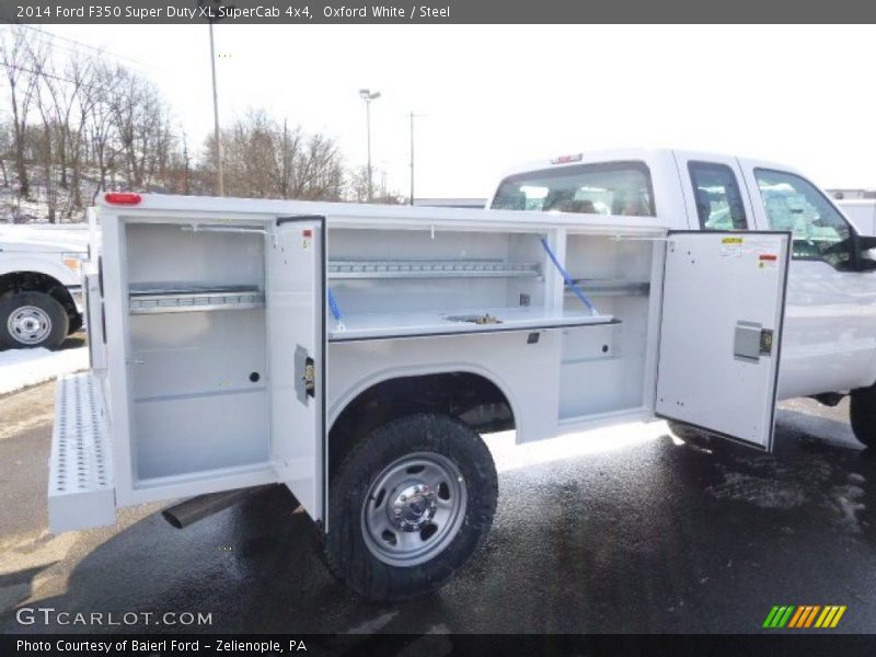 Oxford White / Steel 2014 Ford F350 Super Duty XL SuperCab 4x4
